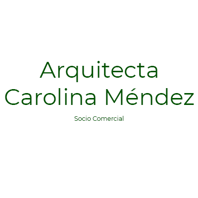 Arquitecta Carolina Méndez